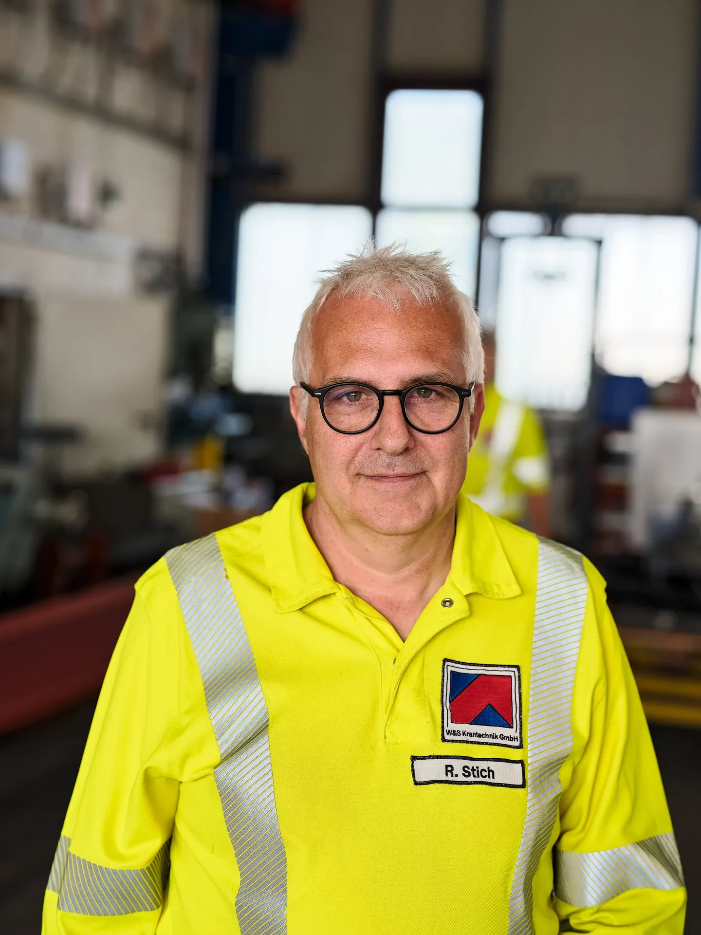 Ronald Stich, Geschäftsführer von W & S Krantechnik